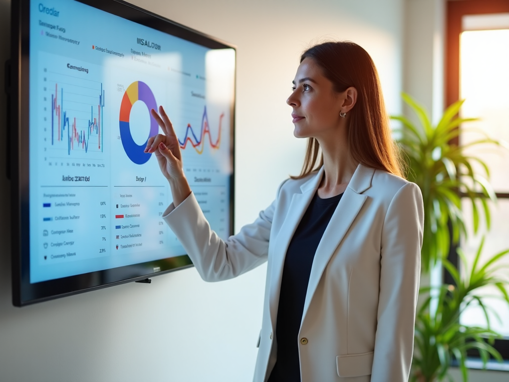 Digital marketing agency owner at desk